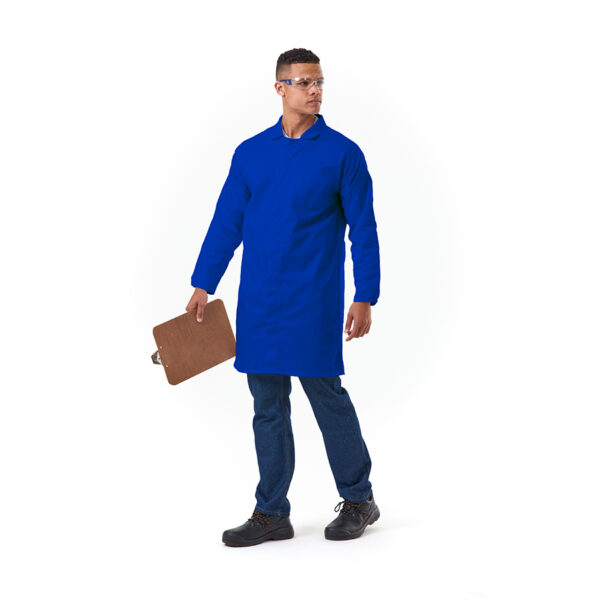 HACCP Dust Coat - Royal Blue