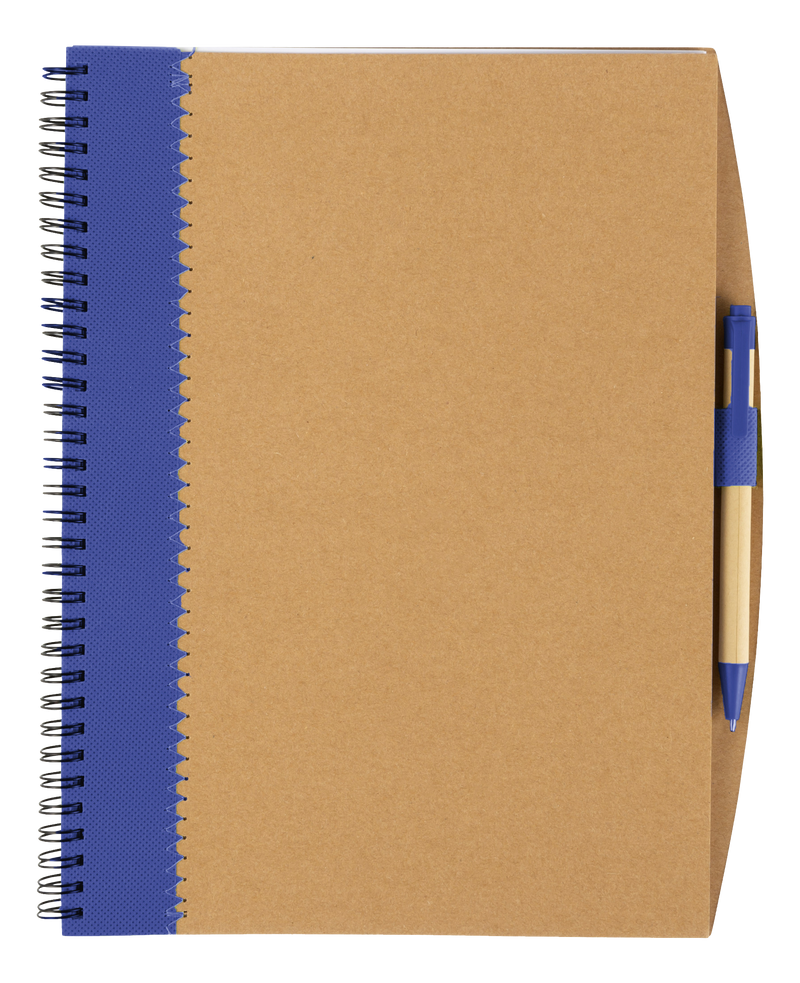 Recycled Cardboard Notebook With Pen