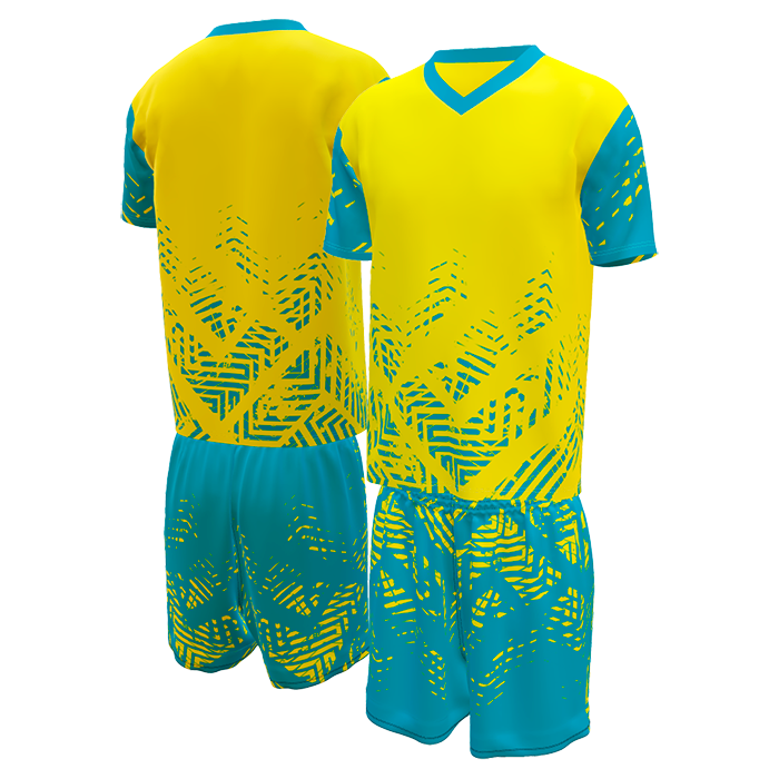 Kiddies V-Neck T-shirt & Shorts Set Custom Design