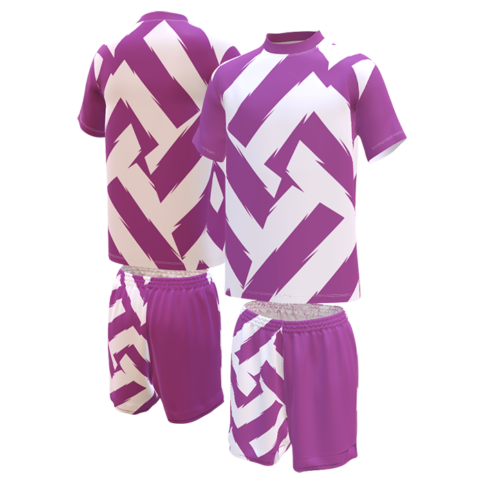 Kiddies Crew Neck T-shirt & Shorts Set Custom Design