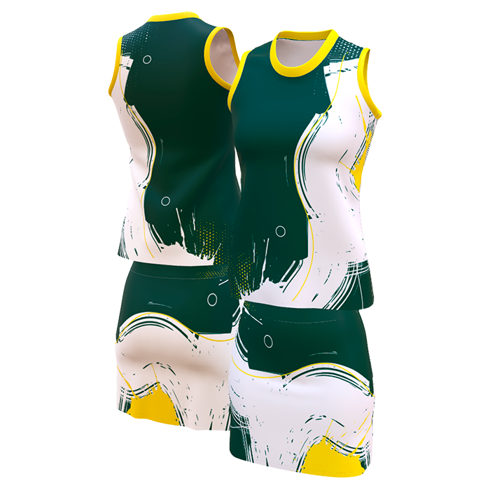 Kiddies Crew Neck Vest & Skirt Set Custom Design