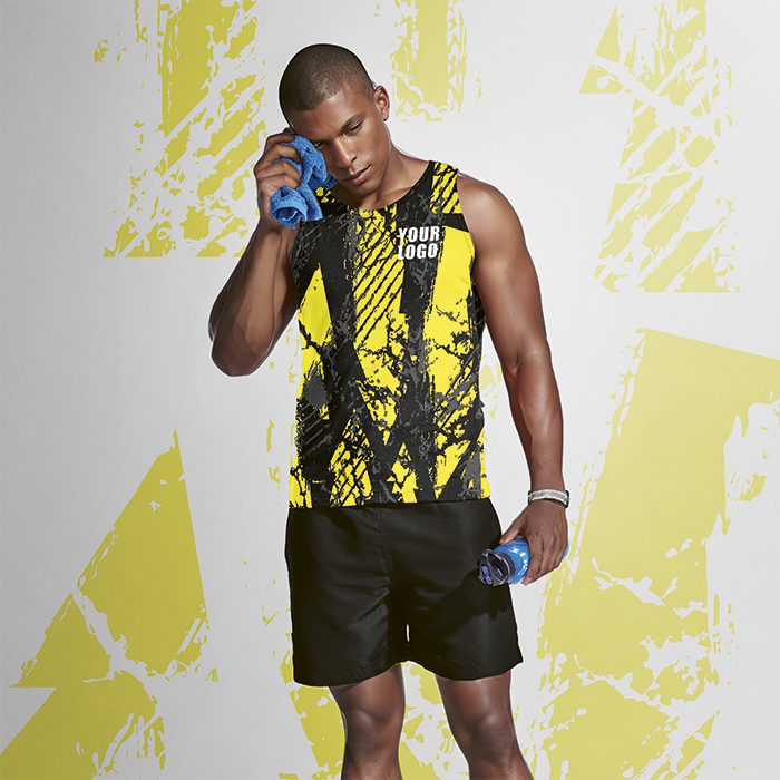 Mens Crew Neck Vest Custom Design