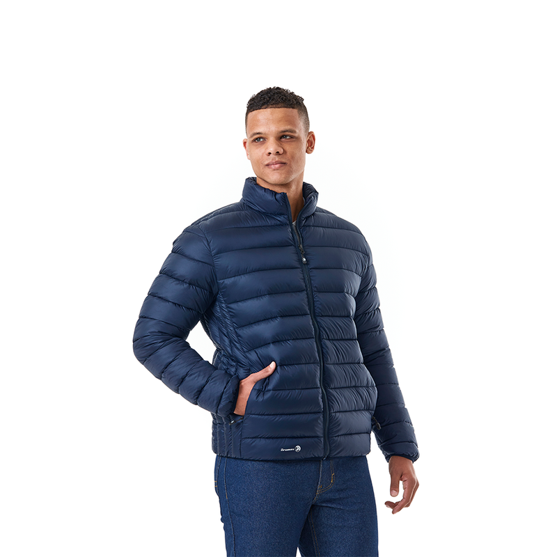 Storm Puffer Jacket - Navy Blue