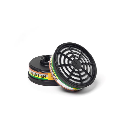 ABEK1 Twin Filters - Black
