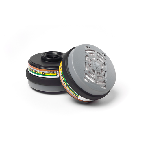 ABEK1 P3 Twin Filters - Black