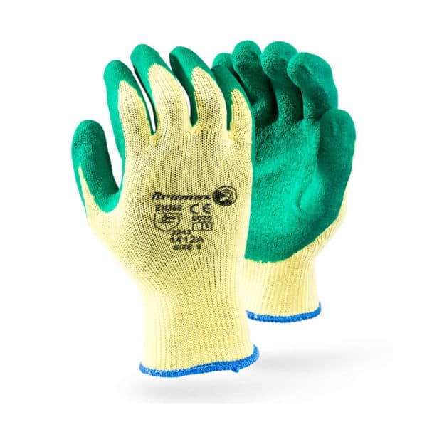 Rubber Gripper Gloves - Green