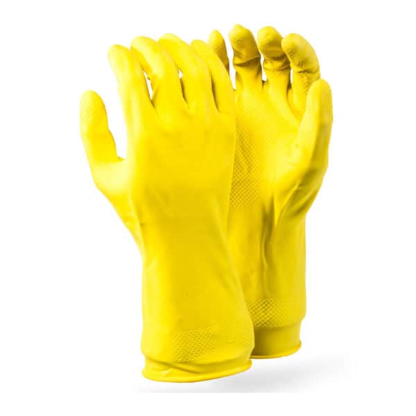 Rubber Household Gloves - Yellow