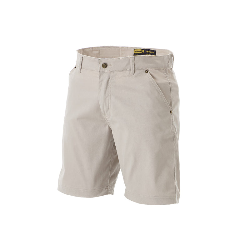 Stretch Chino Shorts - Stone