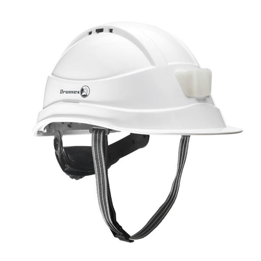 Hard Hat With Lamp Mount - White