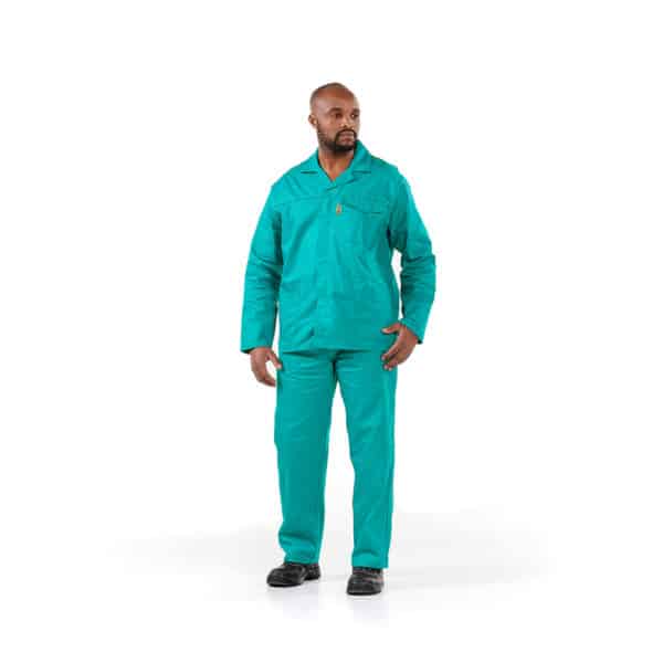 J54 100% Cotton Conti Suit - Cyan