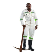 J54 RT Mining Spec Boilersuit - White