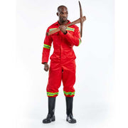 J54 RT Mining Spec Boilersuit - Red