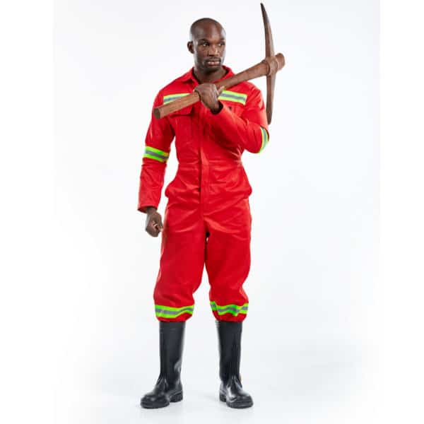 J54 RT Mining Spec Boilersuit - Red