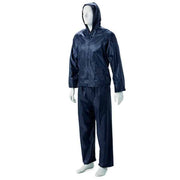 Rubberised Rain Coats/Suits - Navy Blue