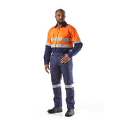Reflective Long Sleeve Shirts - Orange