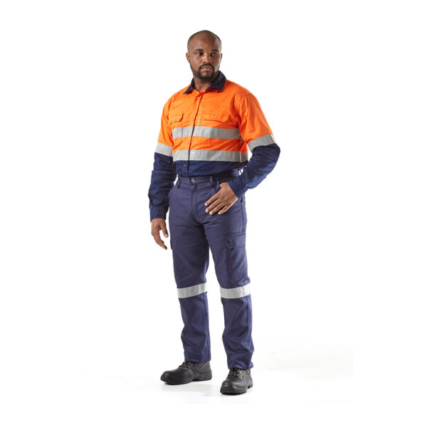 Reflective Long Sleeve Shirts - Orange