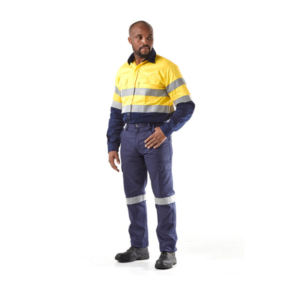 Reflective Long Sleeve Shirts - Yellow