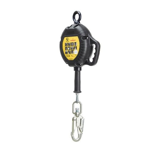 Retractable Fall Arrester 6m - Black