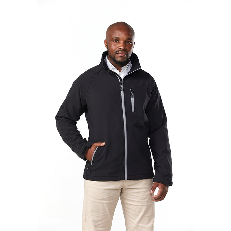 SOFTSHELL JACKET - Black